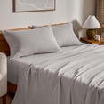 thumbnail image 1 of Flannel Sheet Set  Cotton  Velvety Soft Heavyweight - Double Brushed Flannel - Deep Pocket (Queen  Grey), 1 of 9