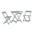 thumbnail image 1 of Holden Grey Three-Piece Square Table Set, 1 of 9