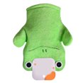 thumbnail image 4 of Kids Exfoliating Washcloth, Artificial Fiber Comfortable Deep Cleaning Pretty Design Back Scrubber Cloth  Present  For Family Green  Free Size, 4 of 8