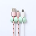 thumbnail image 1 of Vaidha Self-Adhesive Desk Cable Organizer Cable Clips Wire Desktop USB Cord, 1 of 2