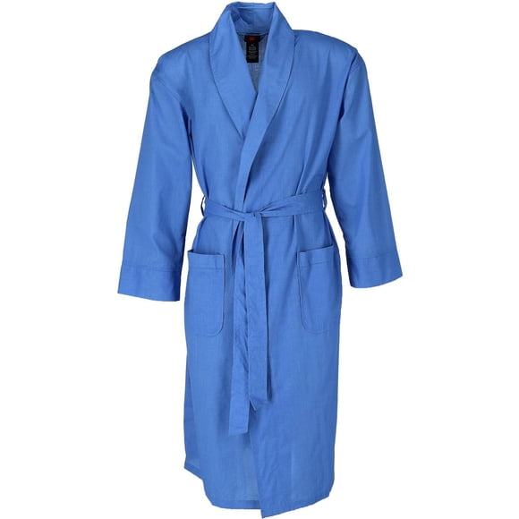 Hanes Lightweight Woven Broadcloth Robe (Men's)