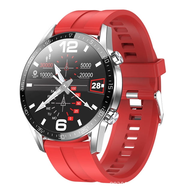 Color Screen Smart Watch With Temperature Tracking Bluetooth Fitness Bracelet For Men And Women