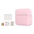 thumbnail image 1 of Imprimante de Poche Sans Fil, Imprimante Photo Portable, Plastique Rose2 Imprimante de Poche Photo Portable, Bluetooth Sans Fil, pour Notes d'Étude, Impression de Questions Erronées, Compacte, 5 Rouleaux de Papier, par Goohae, 1 of 7