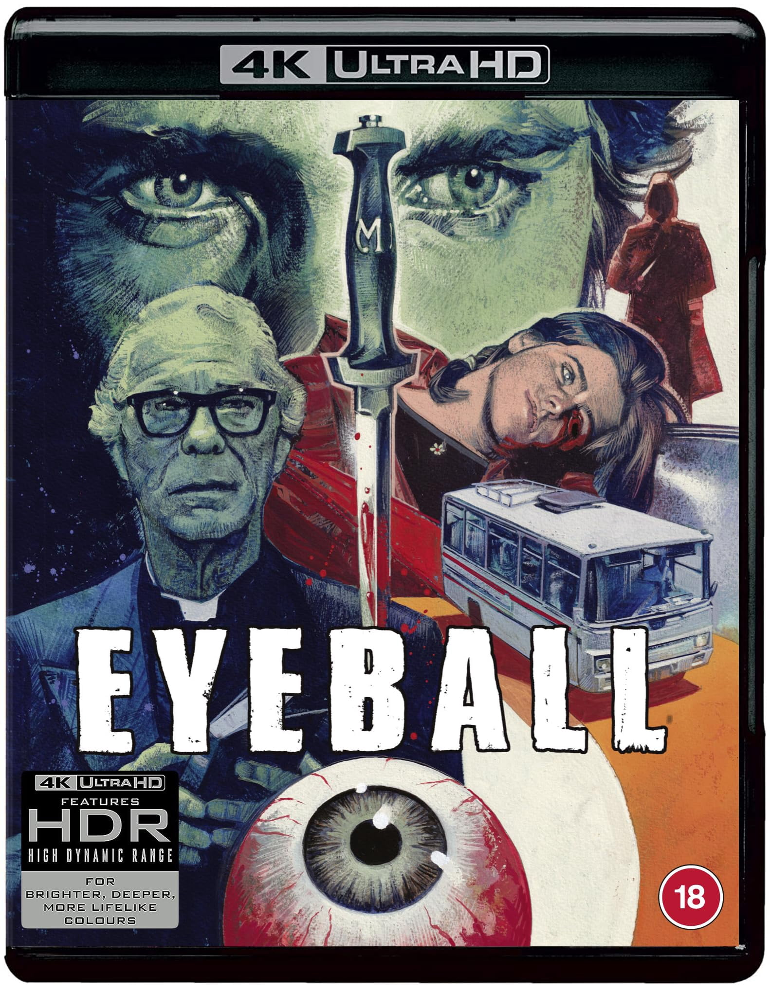 Eyeball 4K UHD [Blu-ray] [Region A & B & C]