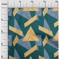 thumbnail image 1 of oneOone Silk Tabby Fabric Rectangle & Triangle Geometric Print Fabric By Yard 42 Inch Wide, 1 of 1