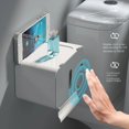 thumbnail image 3 of EIMELI Tissue Dispenser Box Automatic Dispensing Eletric Paper Towel Dispenser Housewarming Gifts  Gray, 3 of 5