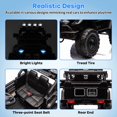 thumbnail image 2 of 12V Kids Ride On Truck with Remote Control, LED Lights, Music, Spring Suspension, 3 Speeds, Treaded Tires, Battery Powered Electric Car Toy for Kids, 2 of 7