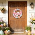 thumbnail image 4 of Dvkptbk Easter Party Wood Door Sign Rabbits Egg Hanging Decoration Home Room Wood Plaques easter decorations, 4 of 6