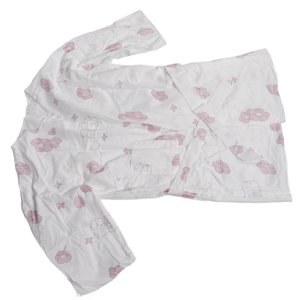 Raindrops Peignoir en coton jetable avec une épaisseur modérée pour l'utilisation du Spa Hôtel et Salon de Beauté