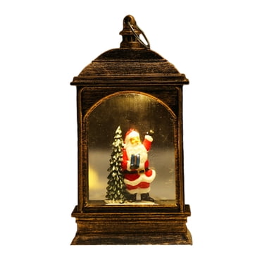 Snow Globe, Snow Globe Lantern, Santa Reindeer Boy Snowman Musical Decoration Gift