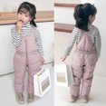 thumbnail image 1 of Girls Windproof Ski Overalls Warm Winter Outdoor Suspender Pants For Childrens, 1 of 4