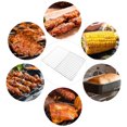 thumbnail image 3 of Stainless Steel Cooling Rack Oven Dishwasher Safe Baking Roasting Barbecue Grilling Net Rack Rectangle Steel Wire Cookie Rack Kitchen Gadgets, 3 of 7