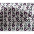 thumbnail image 4 of oneOone Viscose Chiffon Fabric Leaves & Floral Block Decor Fabric Printed BTY 42 Inch Wide, 4 of 4