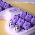thumbnail image 3 of Foot Massage Roller Feet Reflexology Acupuncture Therapy Relaxation (Purple), 3 of 9