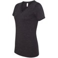 thumbnail image 3 of Bella Canvas 6405 Missy Jersey T-Shirt à Manches Courtes à Col en V, 2TG, 3 of 6
