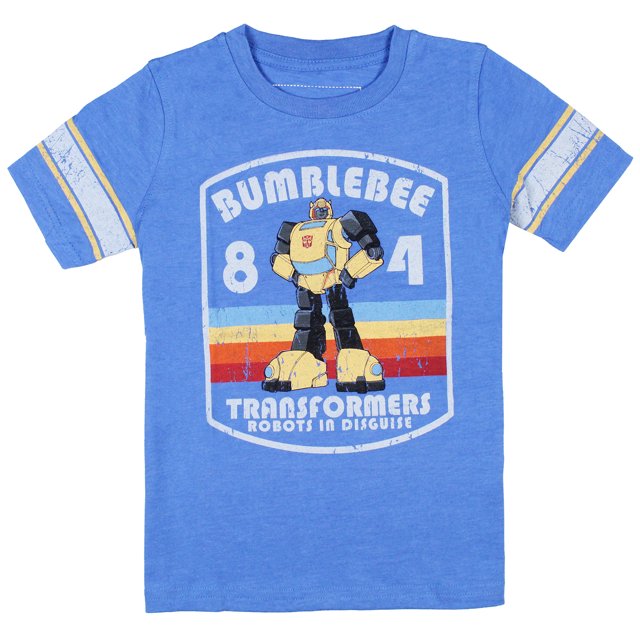 Transformers Robots In Disguise Boys' Bumblebee 84 Short Sleeve T-Shirt (10)