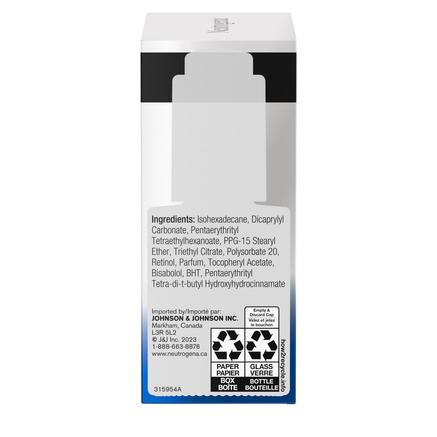 Neutrogena Rapid Wrinkle Repair 0.5 % Sérum Rétinol Pro+ - Sérum Visage Anti-Âge - Réparation Rapide des Rides et des Taches Brunes