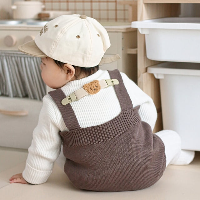 YAOMOBB Anti-skid Clip Keep Your Overalls Secure with Resin Overalls Fixing Clamp featuring Adorable Design
