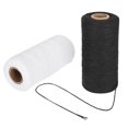 thumbnail image 1 of 2Pcs Embroidery Machine Thread 8/4 Warp Yarn Weaving Carpe Ture Cotton Spinning 250 meters, 1 of 14