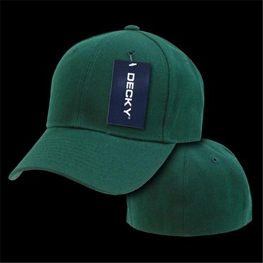 Decky 402-PL-FOR-24 Casquette Ajustée, Forêt, Taille - 7.12