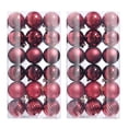 thumbnail image 1 of Matoen12 72PCS Christmas Tree Ball Bauble Hanging Home Party Ornament Decor 4CM, 1 of 4