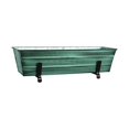 thumbnail image 1 of Achla C08-K6 2 x 6 Bacs à Fleurs pour Rampes avec Supports, Vert - Petit, 1 of 1