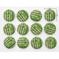 thumbnail image 3 of Soimoi Green Poly Georgette Fabric Brush Stroke & Lines Abstract Printed Craft Fabric by the Yard 42 Inch Wide, 3 of 3