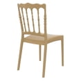 thumbnail image 2 of Compamia Chaise de Salle à Manger de Patio Napoleon en Or, 2 of 8