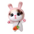 thumbnail image 2 of DIY Handmade Cat Needle Felting for Beginners with Basic Tools Pink, 2 of 9