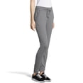 thumbnail image 3 of Hanes Womens French Terry Jogger with Pockets, XL, Dada Grey Heather, 3 of 3