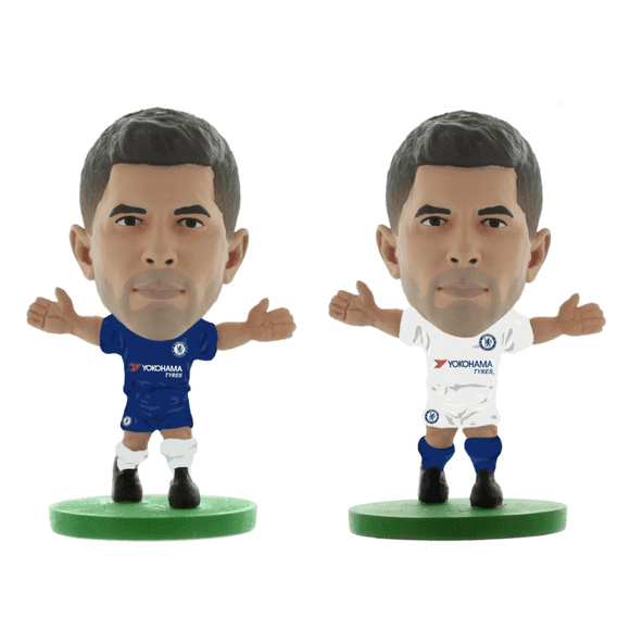SoccerStarz Chelsea FC Christian Pulisic Home & Away Action Figure Set, 2‑Pack, 2‑Inch Collectible Action Figures