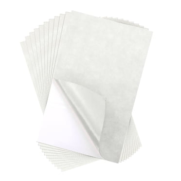 Uxcell Adhesive Felt Fabric Felt Sheets 30cmx20cm Peel and Stick Light beige for DIY 10 Pcs