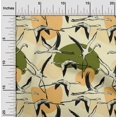 thumbnail image 2 of oneOone Rayon Light Yellow Fabric Flamingo Fabric For Sewing Printed Craft Fabric By The Yard 56 Inch Wide, 2 of 5