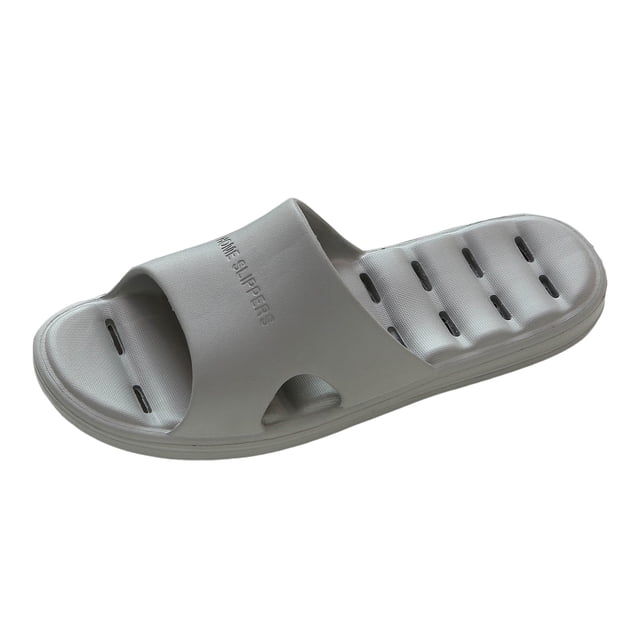 Fsqjgq Fashionable Slippers Flat Bottom Comfortable Bathroom Home Slippers Fashionable Non Slip Sandals