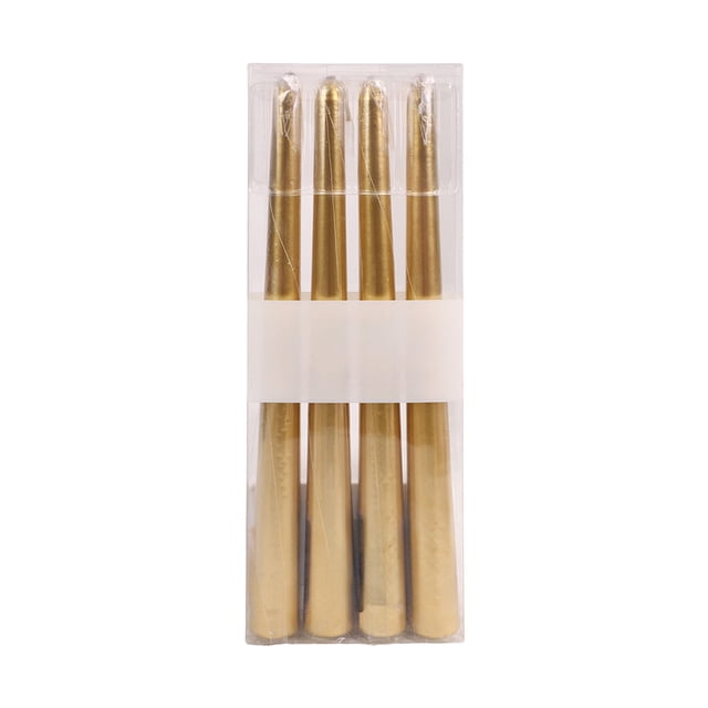 Red Candles Taper 4Pcs/Box Net Red Restaurant Plating Thread Candle, 25cm Long Pole Candles for Romantic Wedding Decoration, Wax for Candles