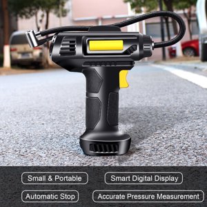 Inflating Machine,4000mah Tire Inflator Inflatables Tire Inflator Handheld Bike Balls And Air Compressor With Inflator Handheld Pump Display Car Bike Compressor With Display Car Bike Balls Zdhf Dsfen