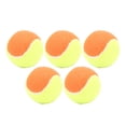 thumbnail image 3 of Rubber Elastic Balls, Pressure Relief Wear Resistant Tennis Ball Set Environmental Friendly  Resilience 5PCS 6cm Diameter  For Water Activities Orange, 3 of 8