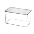 thumbnail image 1 of Storage Boxes with Lids,Transparent Mask Stationery Storage Box Office Supplies Cosmetic Storage Box Desktop Storage Acrylic Organising Box,Storage Box with Lid,Box of Masks, 1 of 8