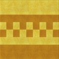 thumbnail image 1 of Ahgly Company Machine Washable Indoor Square Transitional Neon Orange Area Rugs, 5' Square, 1 of 7