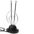 thumbnail image 2 of Universal Indoor Rabbit Ears TV Antenna with 3ft Cable HDTV /, 2 of 7