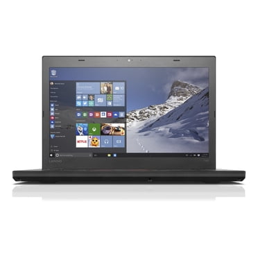 LENOVO ThinkPad T460 Ordinateur Portable d'Entreprise 14 Pouces Core i5 6300U 16 Go RAM 480 Go SSD Windows 10 Professionnel - Remis à Neuf