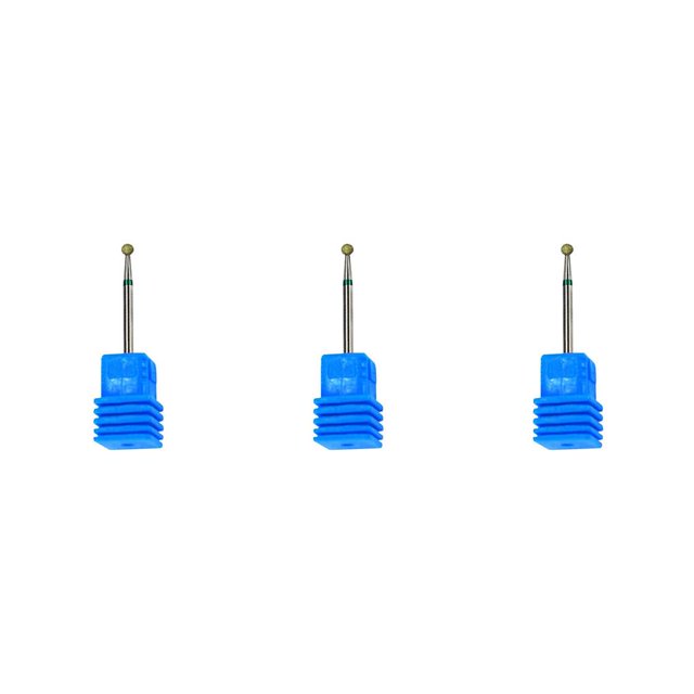 maskred Nail Art Drill Ceramic Bit File Polish Cuticle Clean Manicure Too No.04 3Set