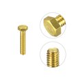thumbnail image 4 of Unique Bargains Brass Hex Bolts, 5/16-18x1-1/2' 1 Pack Fully Thread Grade 4.8 Machine Screws, 4 of 4