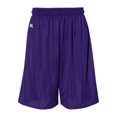 thumbnail image 1 of Russell Athletic 9 Dri-Power Tricot Mesh Shorts, L, Purple, 1 of 2
