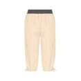 thumbnail image 4 of Timegard Pantalon Cargo pour Femmes Capris à Cordon Taille Élastique Actif Randonnée Plein Air Pantalon Court, 4 of 6