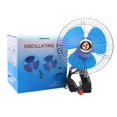 thumbnail image 3 of 12v24v Metal Car Fan Truck Shaking Head Electric Fan Silent Strong Wind Cooling, 3 of 5