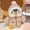 Brun 1T8, variante sur UsTZtai Mignon Jouet en Peluche Pingouin, Poupée Douce et Duveteuse pour Enfants, Compagnon Apaisant, Cadeau et Souvenir, Câlin et Lavable à la Machine