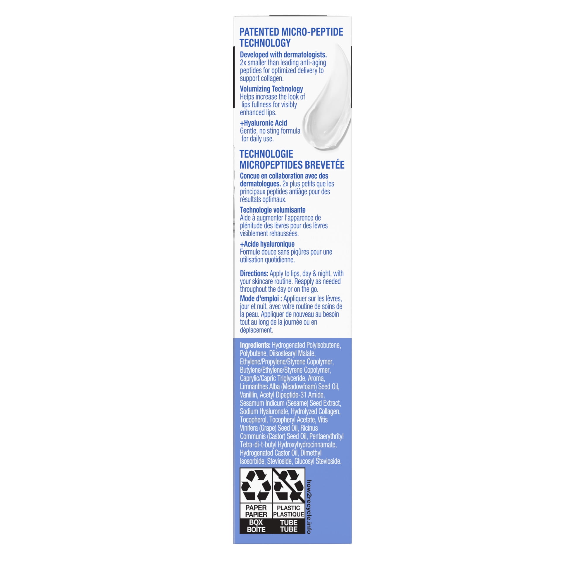Traitement repulpant pour les lèvres Neutrogena Collagen Bank, vanille, 14 ml