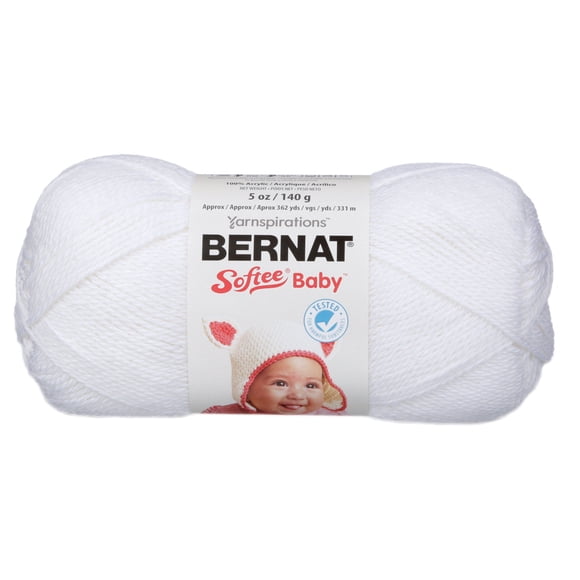 Bernat® Softee® Baby™ Yarn, Acrylic #3 DK, 5oz/140g, 362 Yards