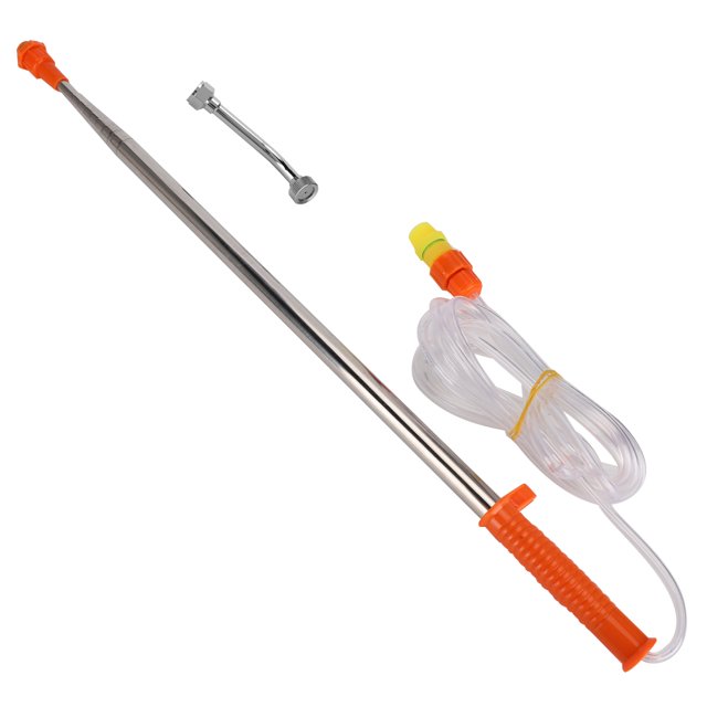 Ymiko Stainless Steel Telescopic Sprayer Rod Extension Rod for Fruit Tree Sterilization with Nozzle,Garden Tool,Telescopic Spray Rod